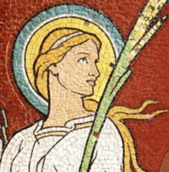 Ste Blandine, martyre
