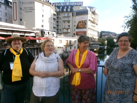 délégation du Sappel à Lourdes 2012